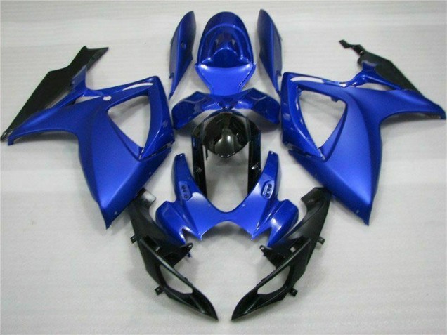 Abs 2006-2007 Blue Black Suzuki GSXR 600/750 Full Replacement Fairings & Bodywork
