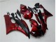 2006-2007 Red Black Yamaha YZF R6 Bike Fairings 2006-2007 Red Black Yamaha YZF R6 Bike Fairings