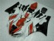 2006-2007 Red White Yamaha YZF R6 Motorcycle Fairings & Plastics 2006-2007 Red White Yamaha YZF R6 Motorcycle Fairings & Plastics