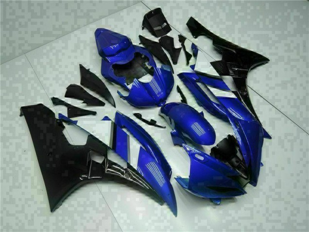 2006-2007 Blue Black Yamaha YZF R6 Motorcycle Fairing Kit 2006-2007 Blue Black Yamaha YZF R6 Motorcycle Fairing Kit