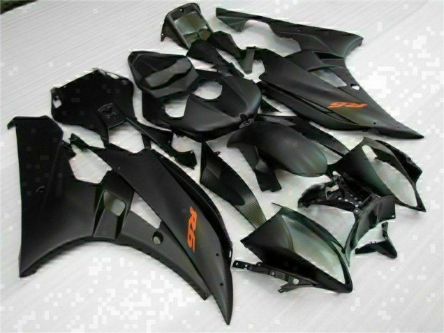 2006-2007 Black Yamaha YZF R6 Motorcycle Fairing 2006-2007 Black Yamaha YZF R6 Motorcycle Fairing