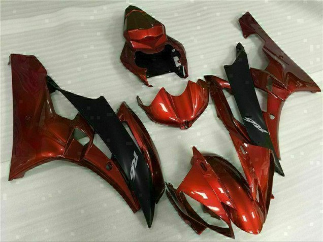 2006-2007 Red Yamaha YZF R6 Replacement Motorcycle Fairings 2006-2007 Red Yamaha YZF R6 Replacement Motorcycle Fairings