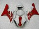 2006-2007 Red White Yamaha YZF R6 Motorcycle Bodywork 2006-2007 Red White Yamaha YZF R6 Motorcycle Bodywork