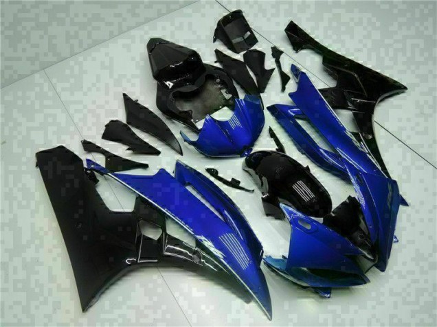 2006-2007 Blue Black Yamaha YZF R6 Motorcycle Replacement Fairings 2006-2007 Blue Black Yamaha YZF R6 Motorcycle Replacement Fairings