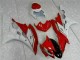 2006-2007 Red White Yamaha YZF R6 Motorcyle Fairings 2006-2007 Red White Yamaha YZF R6 Motorcyle Fairings