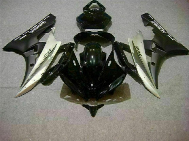 2006-2007 Silver Black Yamaha YZF R6 Motor Fairings 2006-2007 Silver Black Yamaha YZF R6 Motor Fairings