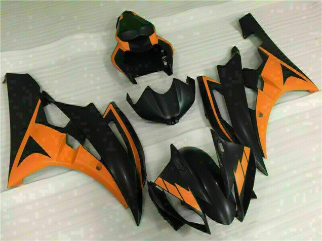 2006-2007 Yellow Yamaha YZF R6 Motorcycle Fairings Kit 2006-2007 Yellow Yamaha YZF R6 Motorcycle Fairings Kit