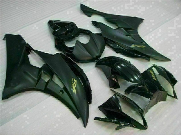 2006-2007 Matte Black Yamaha YZF R6 Motorcycle Fairing Kits 2006-2007 Matte Black Yamaha YZF R6 Motorcycle Fairing Kits