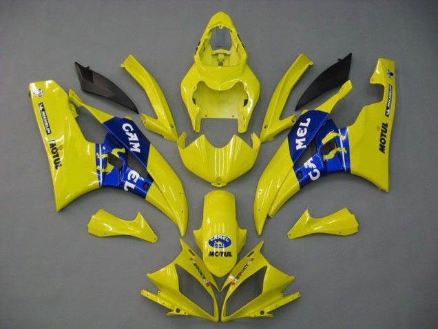 2006-2007 Camel Yamaha YZF R6 Motorcyle Fairings 2006-2007 Camel Yamaha YZF R6 Motorcyle Fairings