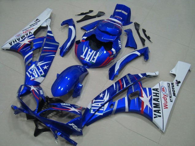 2006-2007 Fiat Star Yamaha YZF R6 Motorcycle Fairing Kit 2006-2007 Fiat Star Yamaha YZF R6 Motorcycle Fairing Kit