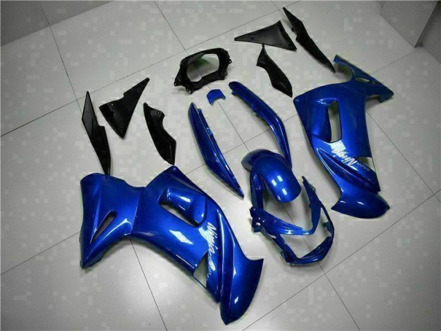 2006-2008 Blue Kawasaki EX650 Motorcycle Fairings