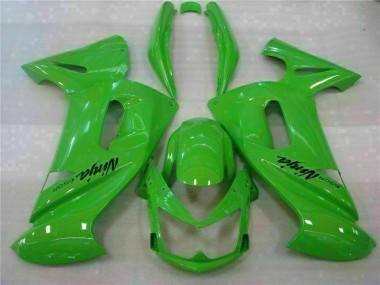 Abs 2006-2008 Green Kawasaki EX650 Bike Fairing