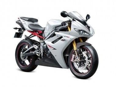 Abs 2006-2008 White Black Triumph Daytona 675 Triple Motorbike Fairings