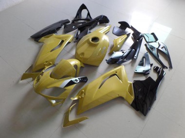 Abs 2006-2011 Yellow and Black Aprilia RS125 Motorcycle Fairings