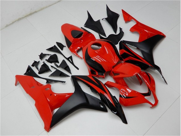 2007-2008 Black Red Honda CBR600RR Motorcycle Fairing Kit 2007-2008 Black Red Honda CBR600RR Motorcycle Fairing Kit