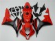 2007-2008 Black Red Honda CBR600RR Motorcycle Fairing Kit 2007-2008 Black Red Honda CBR600RR Motorcycle Fairing Kit
