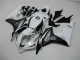2007-2008 White Black Honda CBR600RR Motorbike Fairing