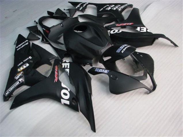 2007-2008 Black Repsol Honda CBR600RR Motorbike Fairing 2007-2008 Black Repsol Honda CBR600RR Motorbike Fairing