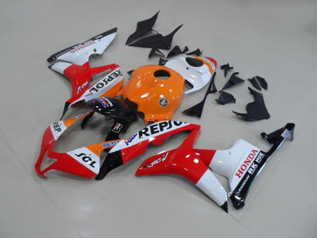 2007-2008 Repsol Honda CBR600RR Motorcycle Fairings 2007-2008 Repsol Honda CBR600RR Motorcycle Fairings
