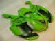2007-2008 Green Black Dunlop Kawasaki ZX6R Motorbike Fairing Kits 2007-2008 Green Black Dunlop Kawasaki ZX6R Motorbike Fairing Kits