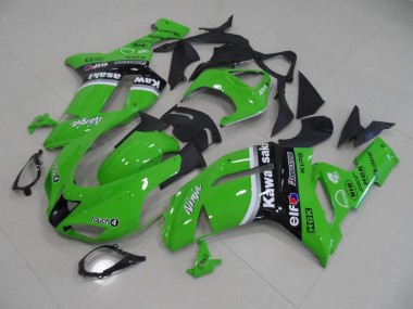 Abs 2007-2008 Green Arrow Kawasaki ZX6R Motorbike Fairing Kits