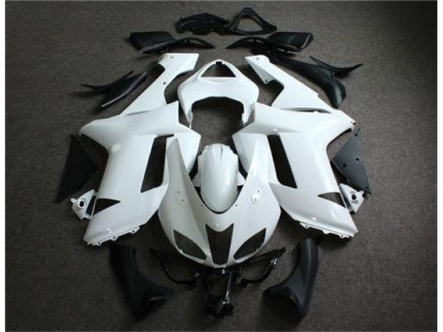 2007-2008 Unpainted Kawasaki ZX6R Motorbike Fairing Kits 2007-2008 Unpainted Kawasaki ZX6R Motorbike Fairing Kits