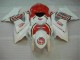 Abs 2007-2008 Red White Suzuki GSXR 1000 K7 Motor Bike Fairings