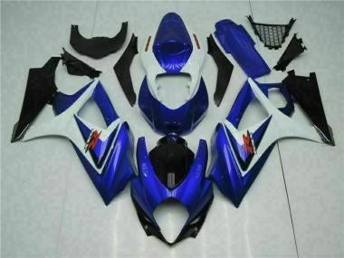 2007-2008 Blue Suzuki GSXR 1000 K7 Motorcycle Fairings Kits