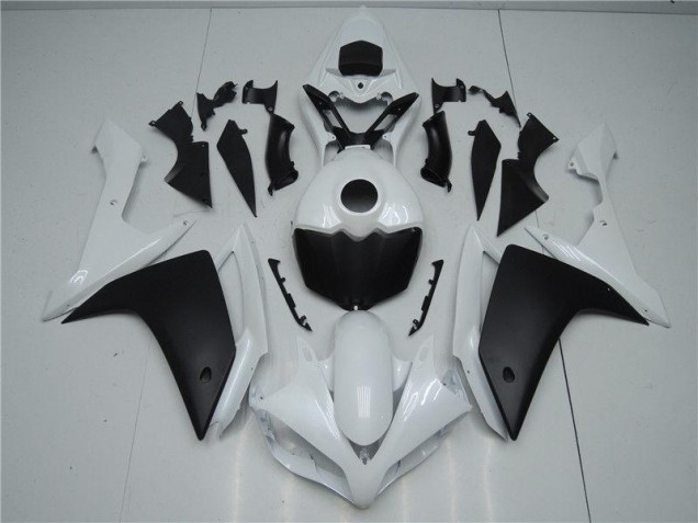 2007-2008 White Black Yamaha YZF R1 Motorbike Fairing Kits 2007-2008 White Black Yamaha YZF R1 Motorbike Fairing Kits