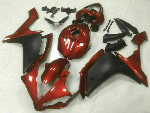2007-2008 Red Black Yamaha YZF R1 Bike Fairing Kit 2007-2008 Red Black Yamaha YZF R1 Bike Fairing Kit