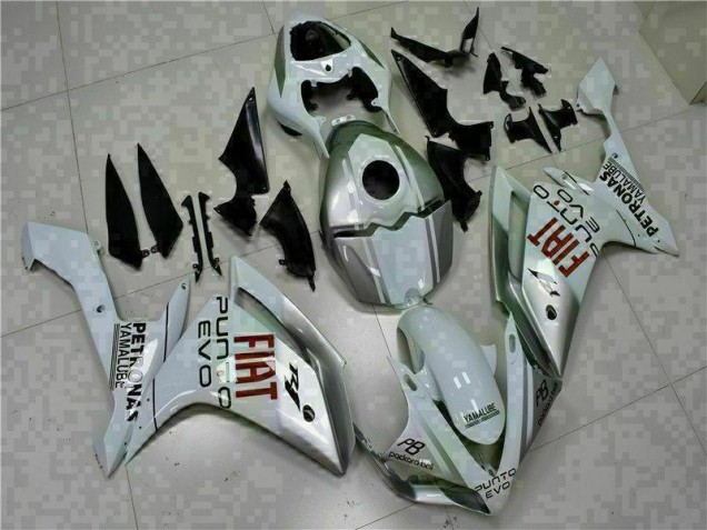 2007-2008 White Yamaha YZF R1 Motorcycle Fairings Kits 2007-2008 White Yamaha YZF R1 Motorcycle Fairings Kits