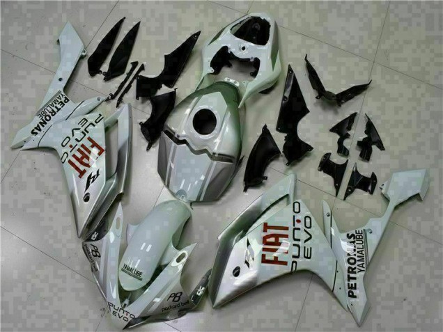 2007-2008 White Yamaha YZF R1 Motorcycle Fairings Kits 2007-2008 White Yamaha YZF R1 Motorcycle Fairings Kits