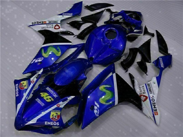 2007-2008 Blue Yamaha YZF R1 Motorcyle Fairings 2007-2008 Blue Yamaha YZF R1 Motorcyle Fairings