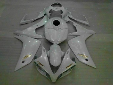 Abs 2007-2008 White Yamaha YZF R1 Motorbike Fairings