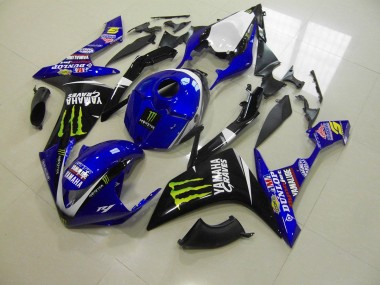 2007-2008 Blue Monster Yamaha YZF R1 Motorcylce Fairings