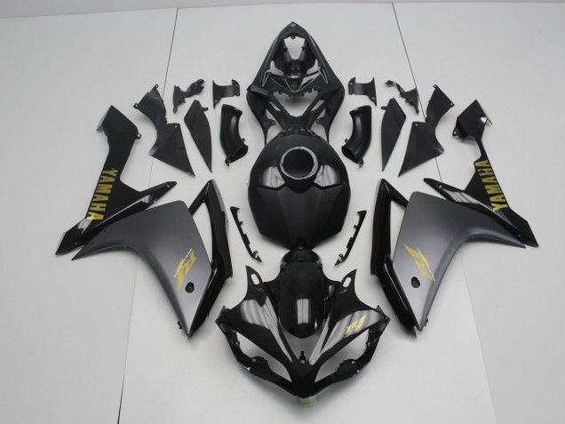 2007-2008 Grey Black Yamaha YZF R1 Bike Fairing 2007-2008 Grey Black Yamaha YZF R1 Bike Fairing