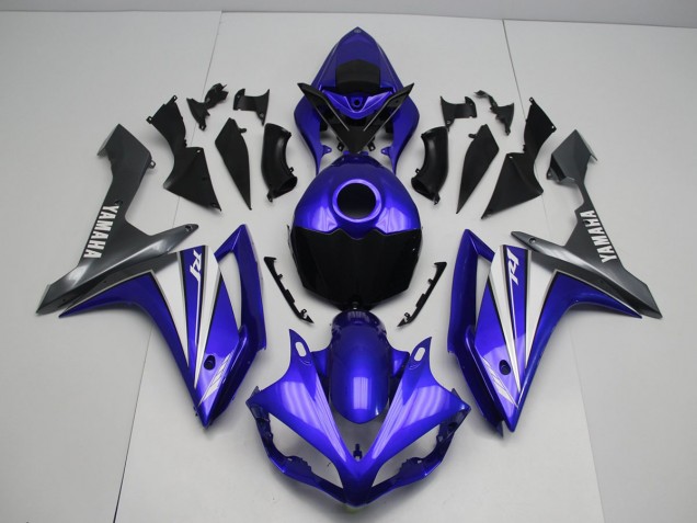 2007-2008 Blue White Yamaha YZF R1 Bike Fairing Kit 2007-2008 Blue White Yamaha YZF R1 Bike Fairing Kit