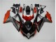2008-2010 Black Orange Grey Suzuki GSXR 600/750 Motorbike Fairing Kits