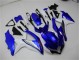 2008-2010 Blue White Suzuki GSXR 600/750 Motorcylce Fairings