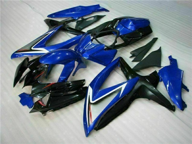 Abs 2008-2010 Blue Black Suzuki GSXR 600/750 Motorcycle Fairing Kit