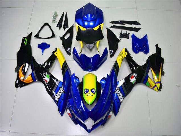 Abs 2008-2010 Shark Suzuki GSXR 600/750 Bike Fairing