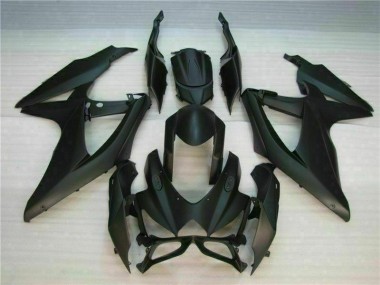 Abs 2008-2010 Black Suzuki GSXR 600/750 Motorcyle Fairings