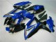 Abs 2008-2010 Blue Black Suzuki GSXR 600/750 Motorbike Fairing