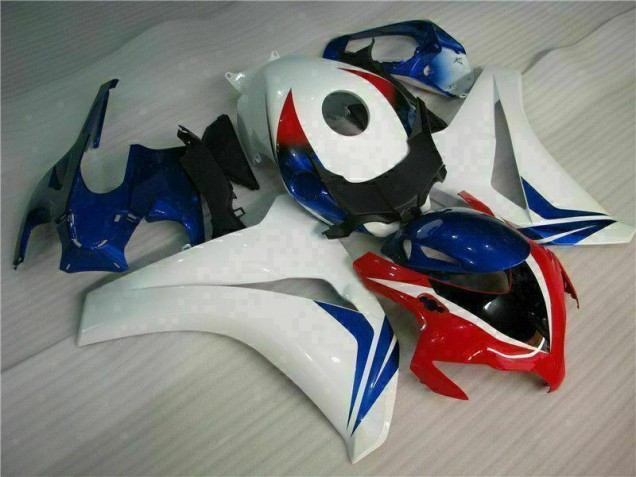 Abs 2008-2011 White Honda CBR1000RR Bike Fairing Kit