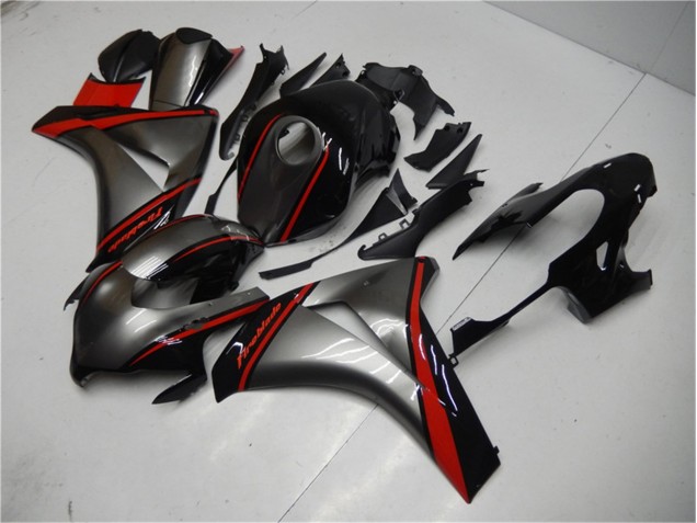 2008-2011 Grey Red Black Honda CBR1000RR Motorbike Fairings 2008-2011 Grey Red Black Honda CBR1000RR Motorbike Fairings