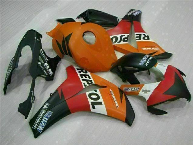 2008-2011 Orange Repsol Honda CBR1000RR Replacement Fairings