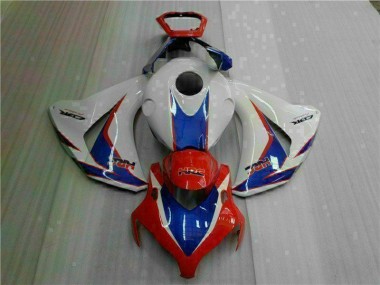 Abs 2008-2011 Blue White Honda CBR1000RR Motor Fairings