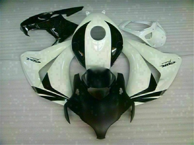 Abs 2008-2011 White Black Honda CBR1000RR Motorcylce Fairings