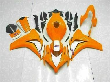 2008-2011 Orange Honda CBR1000RR Motor Bike Fairings