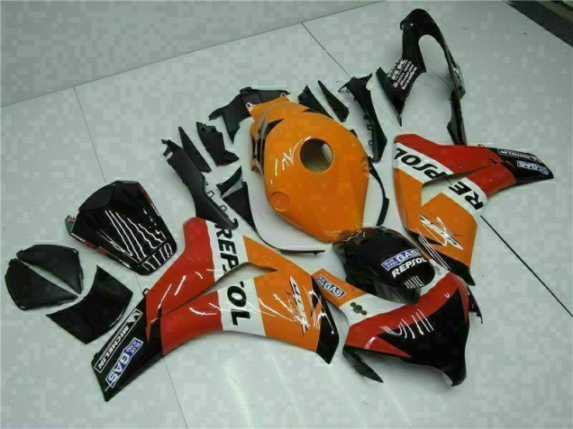 2008-2011 Orange Repsol Honda CBR1000RR Bike Fairing Kit 2008-2011 Orange Repsol Honda CBR1000RR Bike Fairing Kit